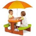 Τραπέζι πικνίκ Smoby με ομπρέλα Winnie the Pooh (310179) ΠΑΙΧΝΙΔΙΑ