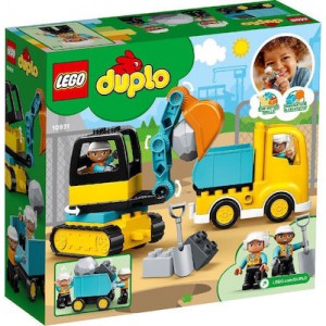 Lego Duplo Truck & Tracked
