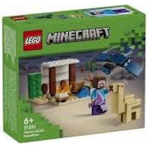 Lego Minecraft Steven's Desert expedition. lego