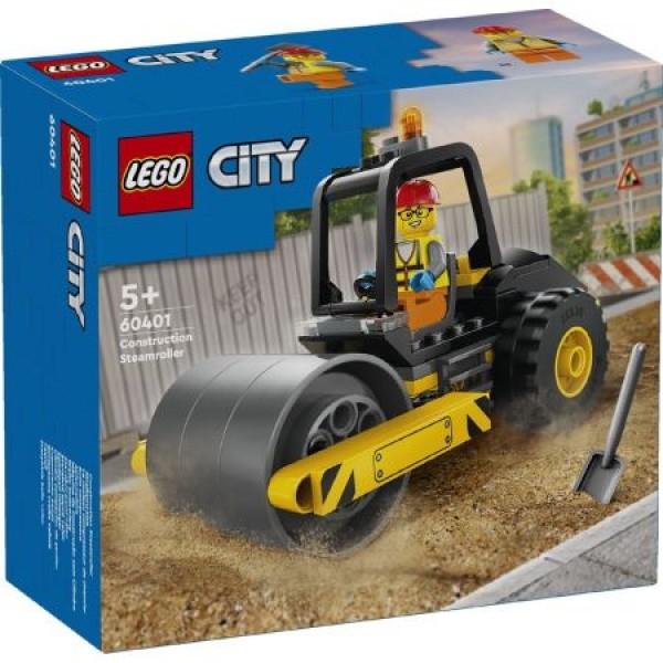 LEGO  city  constraction steamroller lego