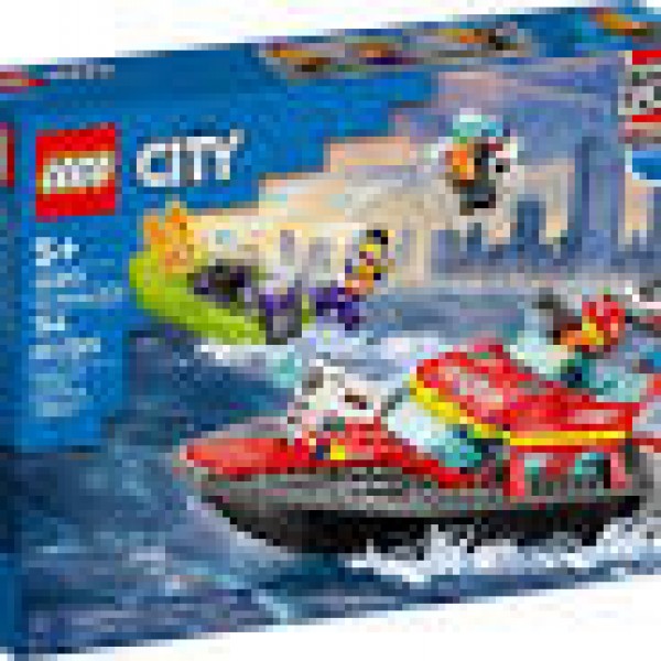 Lego City Fire Rescue Boat lego