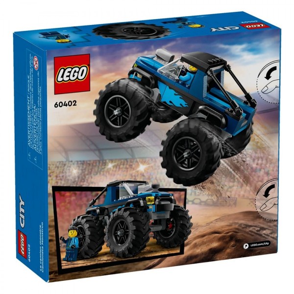 Lego City Blue Monster Truck lego