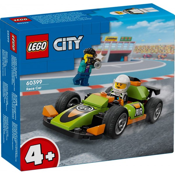 Lego Green race car lego