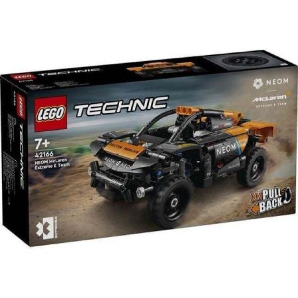 LegoTechnic Neom Mclaren extreme e race car. lego
