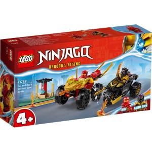 LEGO ninjago kai &Rars car & bike battle