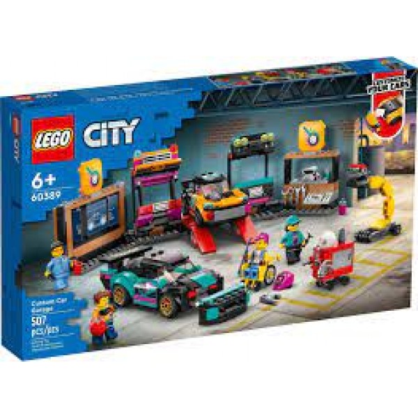 LEGO city custom car garage ΠΑΙΧΝΙΔΙΑ