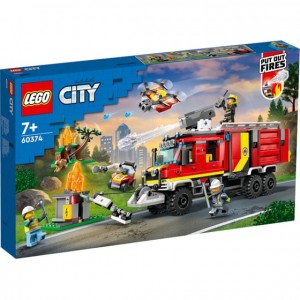 LEGO city fire command truck