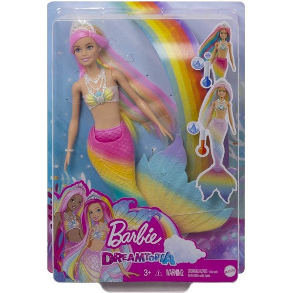 Barbie Γοργόνα Ουρά Ουράνιο τόξο ΠΑΙΧΝΙΔΙΑ
