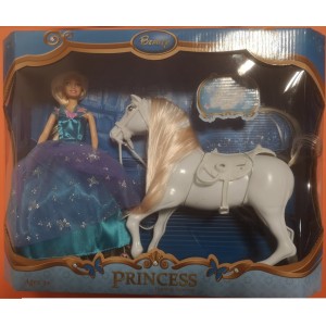 H Πριγκήπισσα των Χιονιών με το Άλογο της