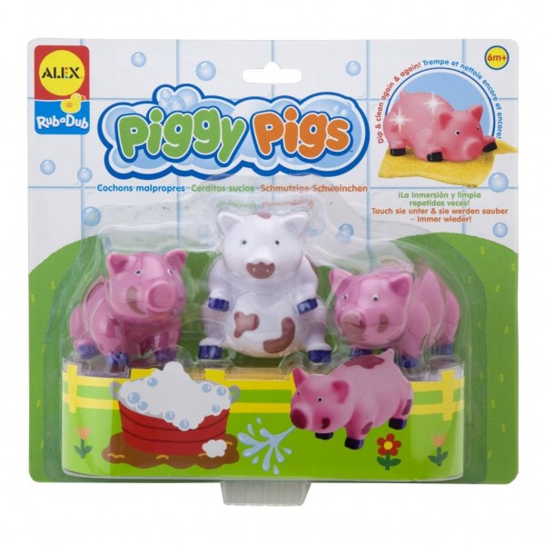 Βρεφικα Παιχνιδια - Γουρουνάκια Μπάνιου Piggy Pigs ΠΑΙΧΝΙΔΙΑ